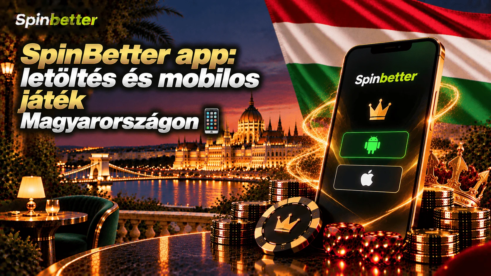 SpinBetter app: letöltés és mobilos játék Magyarországon 📱
