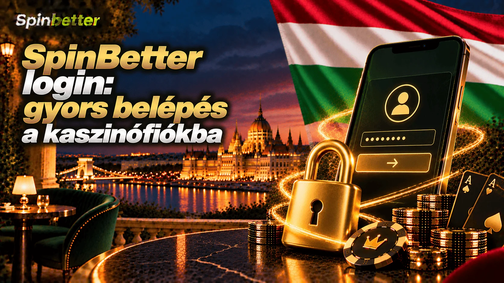 SpinBetter login: gyors belépés a kaszinófiókba 🔐